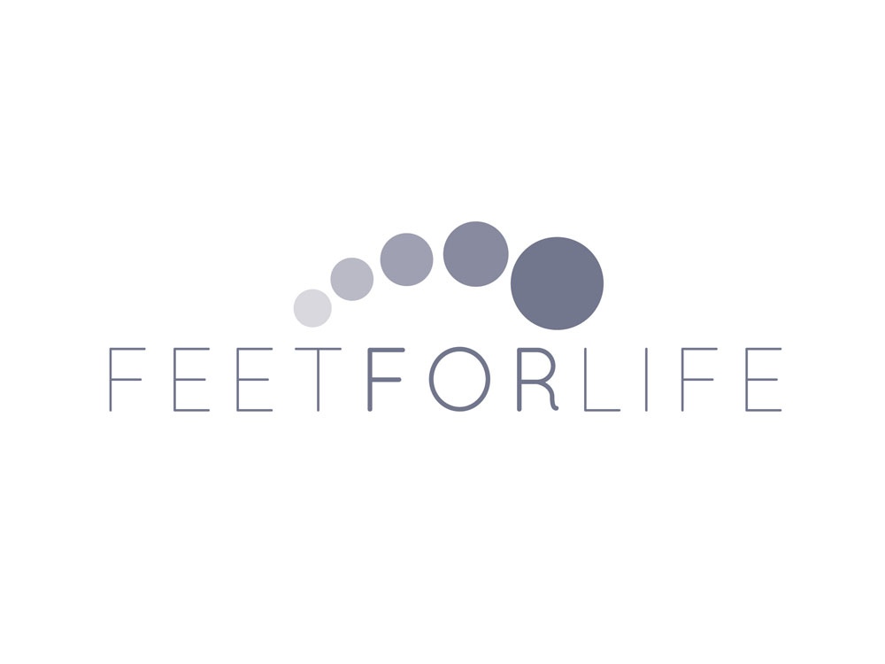 foot health practitioner physiotherapy logo design