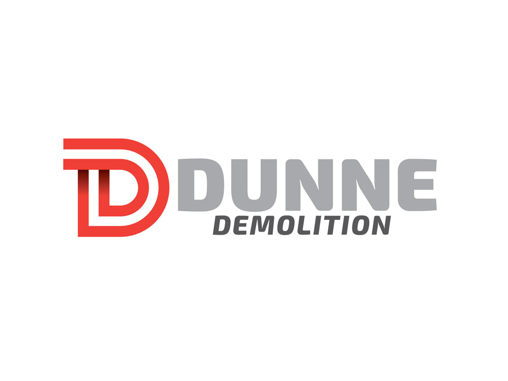 demolition logo building services logo designer