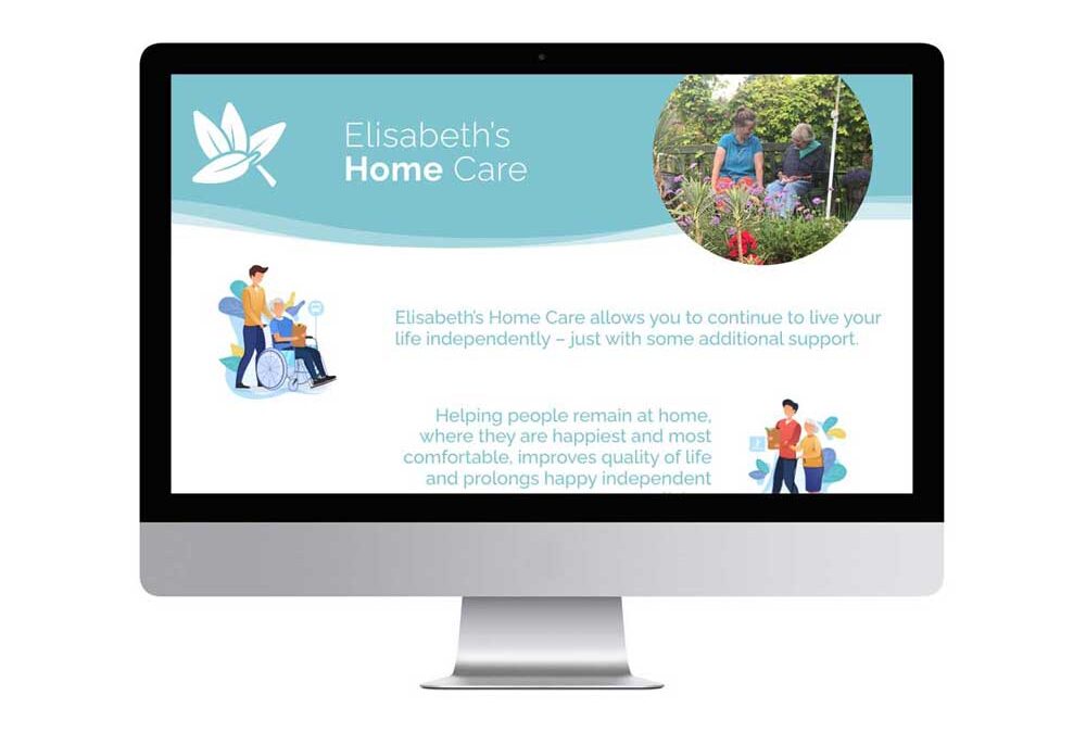 Website design for Elisabeth’s Home Care, near Princes Risborough in Buckinghamshire