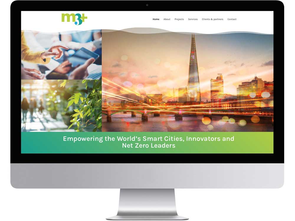 Branding & website for innovation net zero consultancy